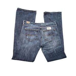 Red Engine Vintage Fairycore Bootcut Jeans Medium Wash Distressed 32x32 Womens